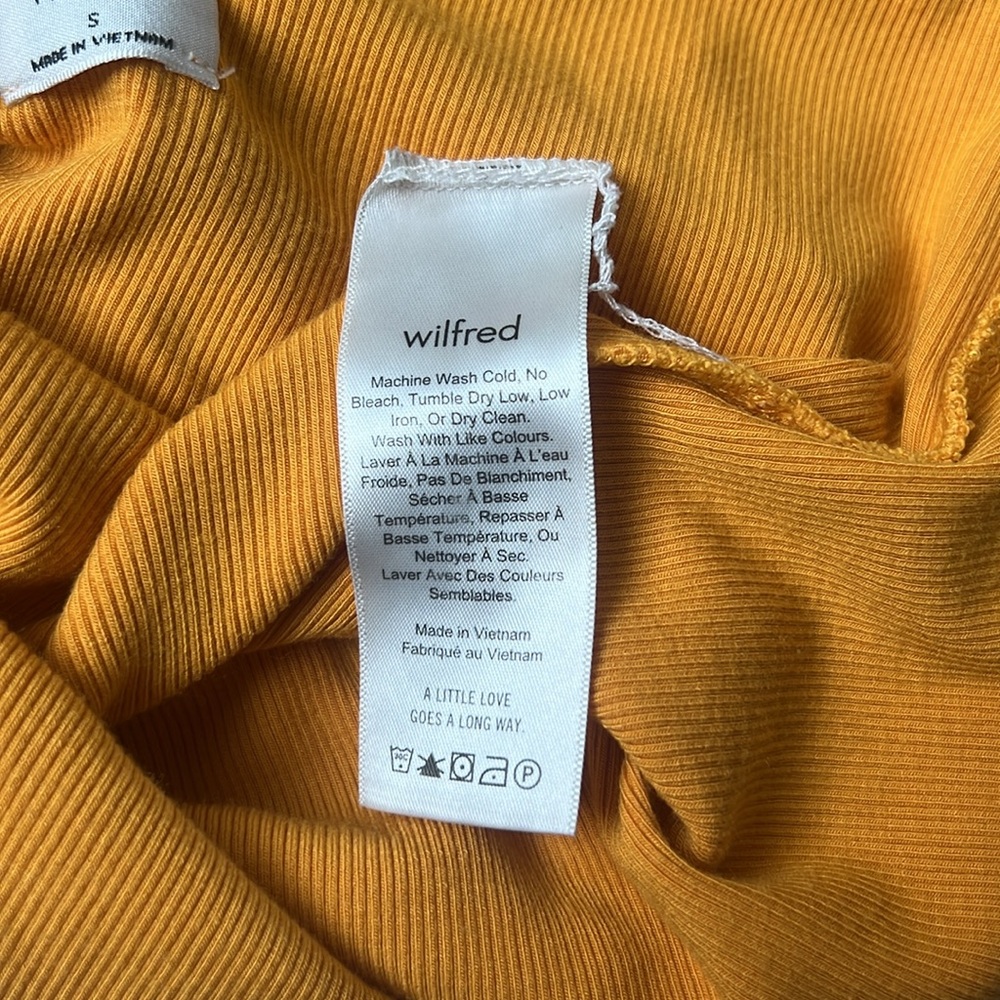 Wilfred Ribbed Ruffle Bodysuit - Picture 11 of 12